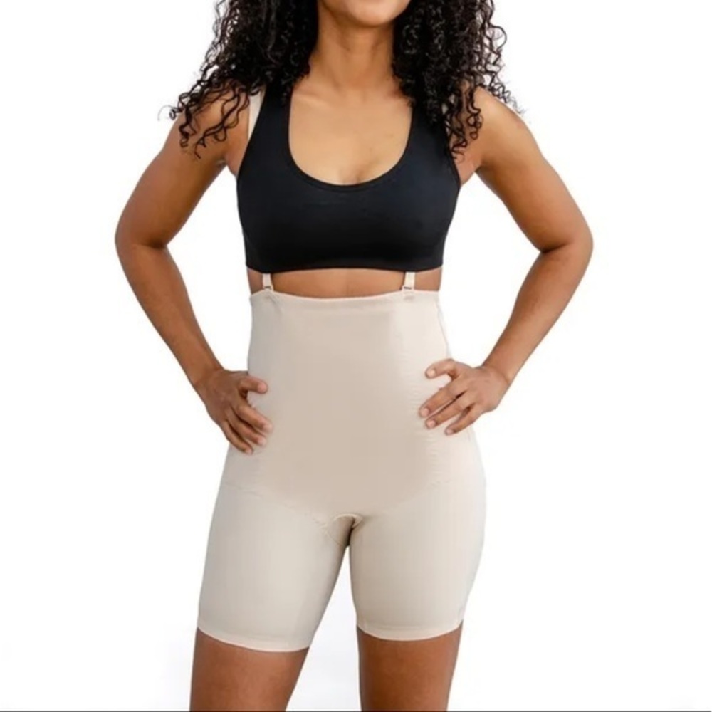 Motif Postpartum Recovery Support Garment, Natural Birth, Nude Color size large